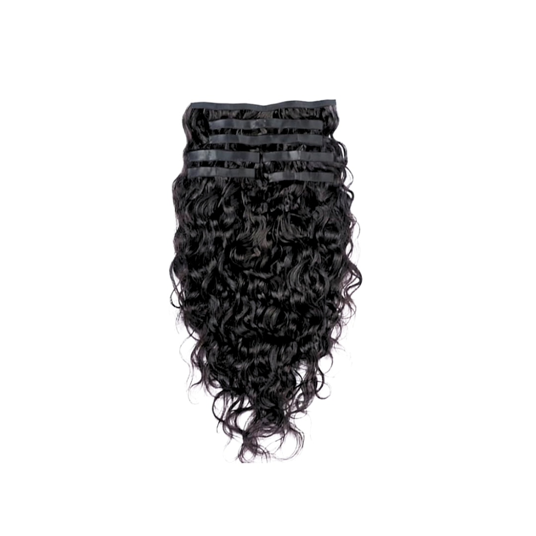 Deep Wavy Seamless Clip Ins 200g